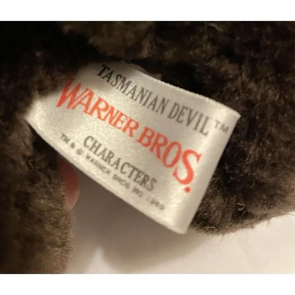 1988 And 1989 Tazmanian Devil Plush Tennis And Grippits With Tags Toy‎